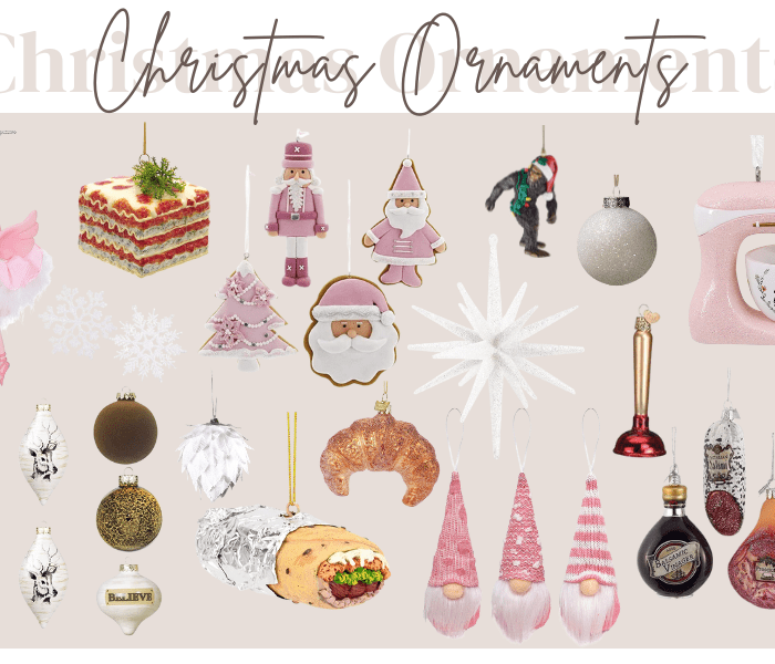 25 Cutest Christmas Ornaments You Actually Want on Your Tree This Year